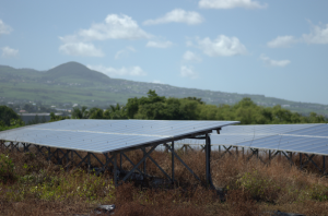 Solar panel Reunion island
