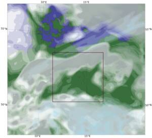 WRF-Solar forecasts of clouds
