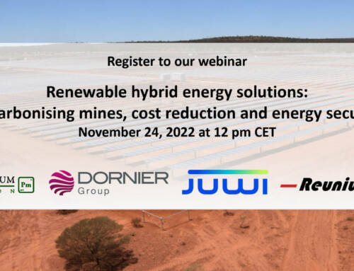 [Webinar Series] Decarbonising mines, cost reduction and energy security
