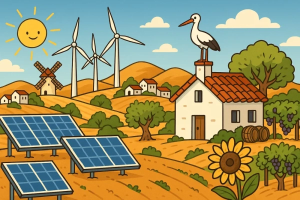 Solar and wind power in Spain